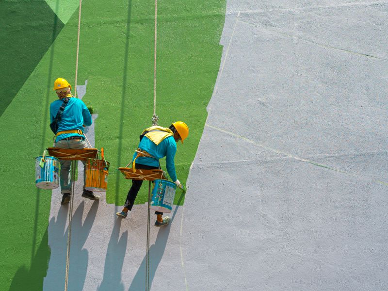 Outdoor Commercial Painting in Boulder, CO